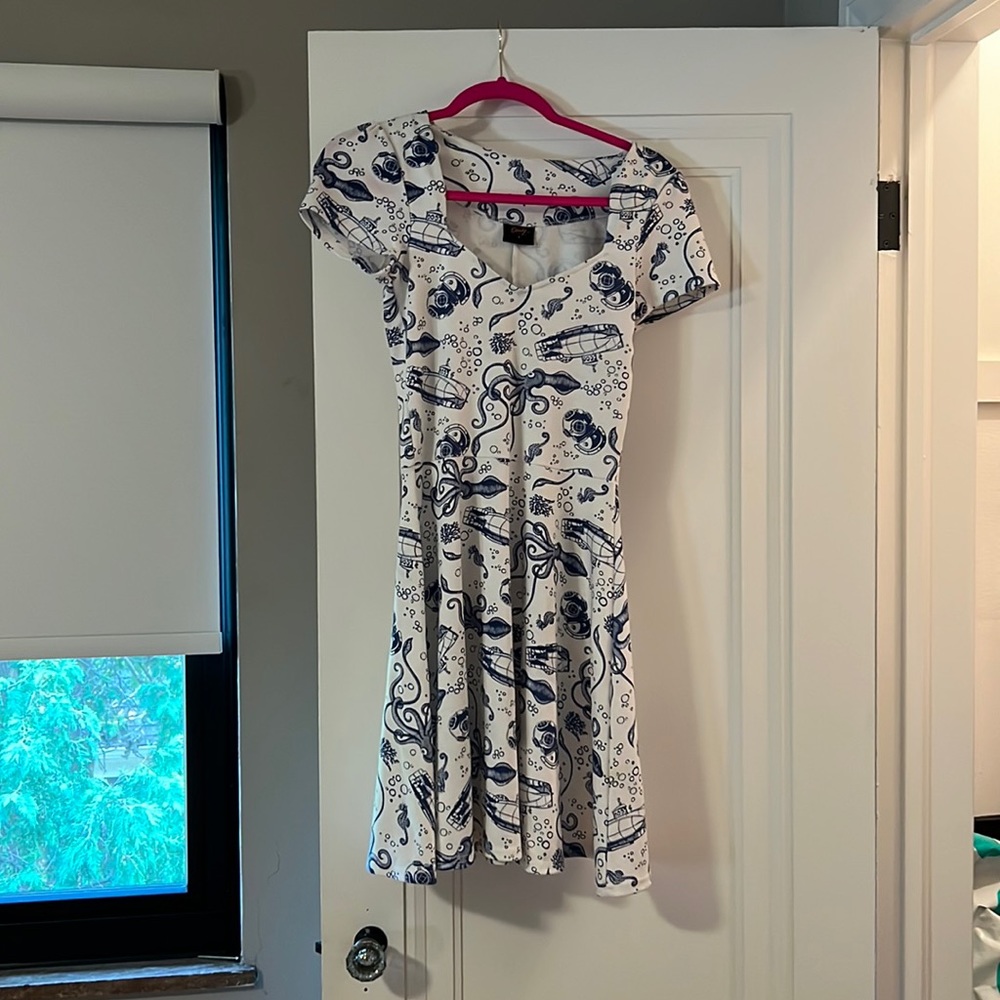 Size small nautical sun dress